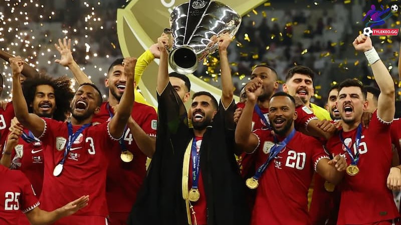 Qatar xếp top đầu trên bảng xếp hạng asian cup 2024
