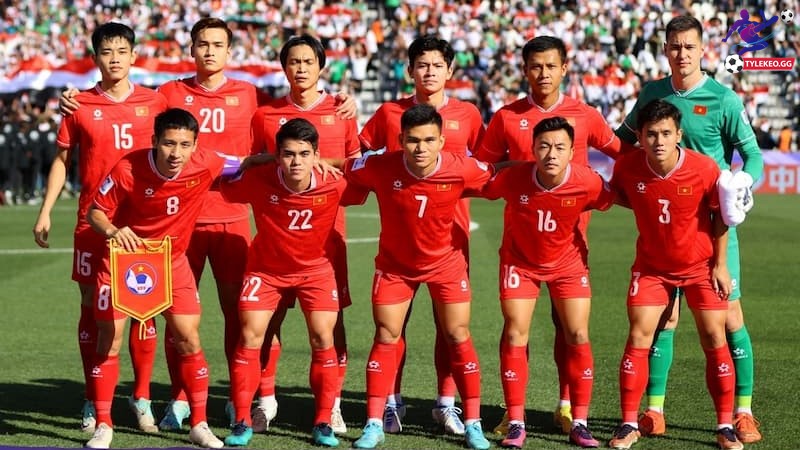 Đội tuyển Việt Nam xếp 22/24 trên bảng xếp hạng Asian Cup 2024