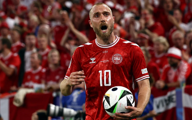 Đan Mạch cũng là đội đi tiếp vào vòng 16 đội Euro 2024