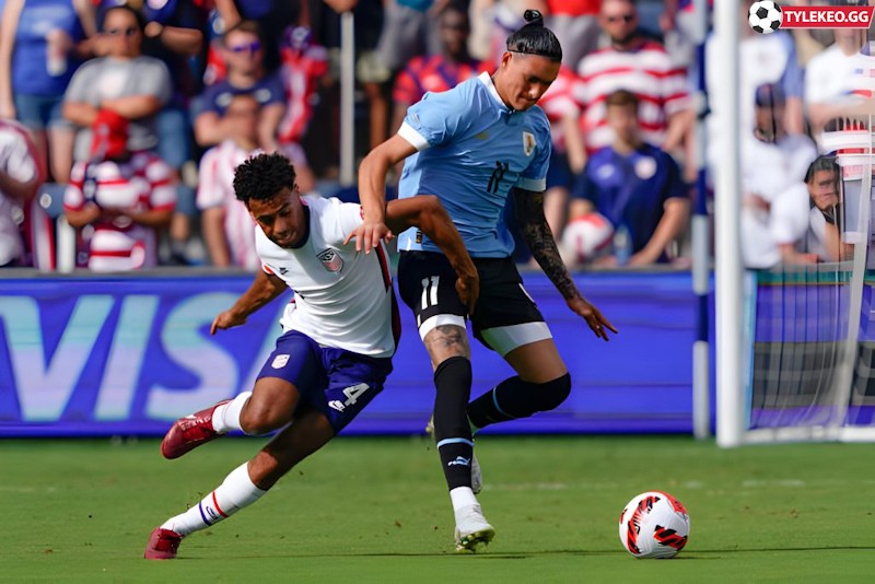 Mỹ sẽ đối đầu với Uruguay tại lượt trận cuối